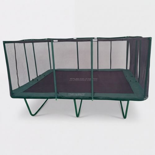 Galactic Xtreme 14x16 Rectangle Trampoline with net enclosure