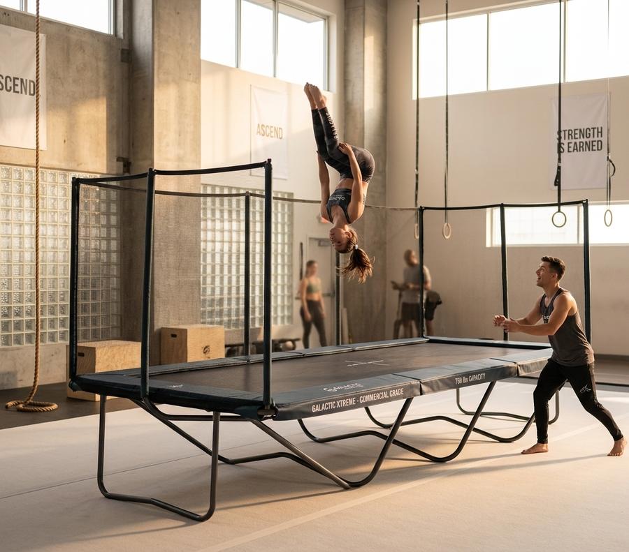 Rectangle vs round trampoline comparison guide